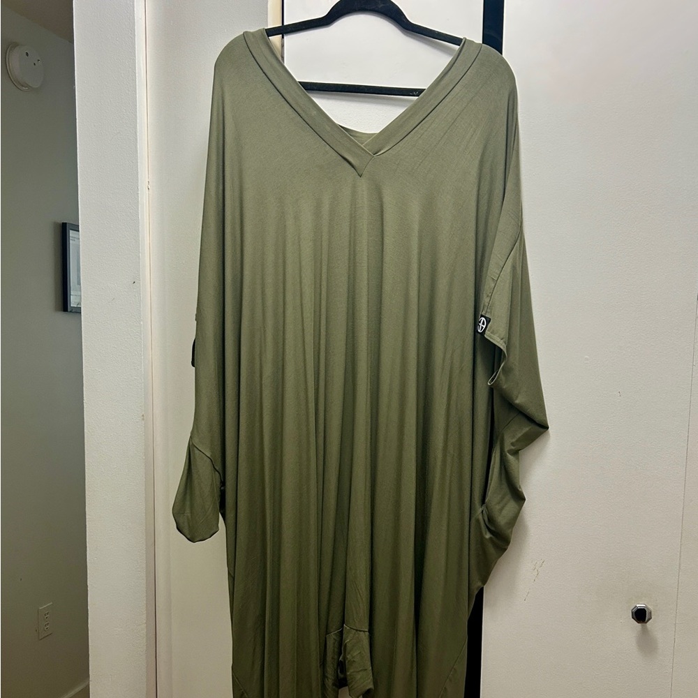 Olive Green Biddell Essential Playsuit